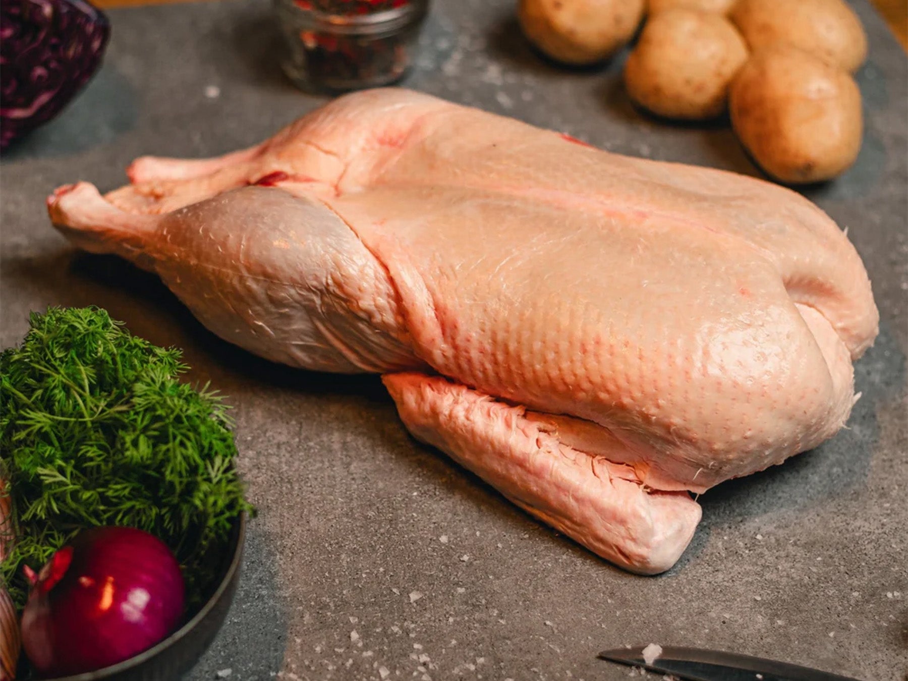 Langtidsstegt And i Ovn