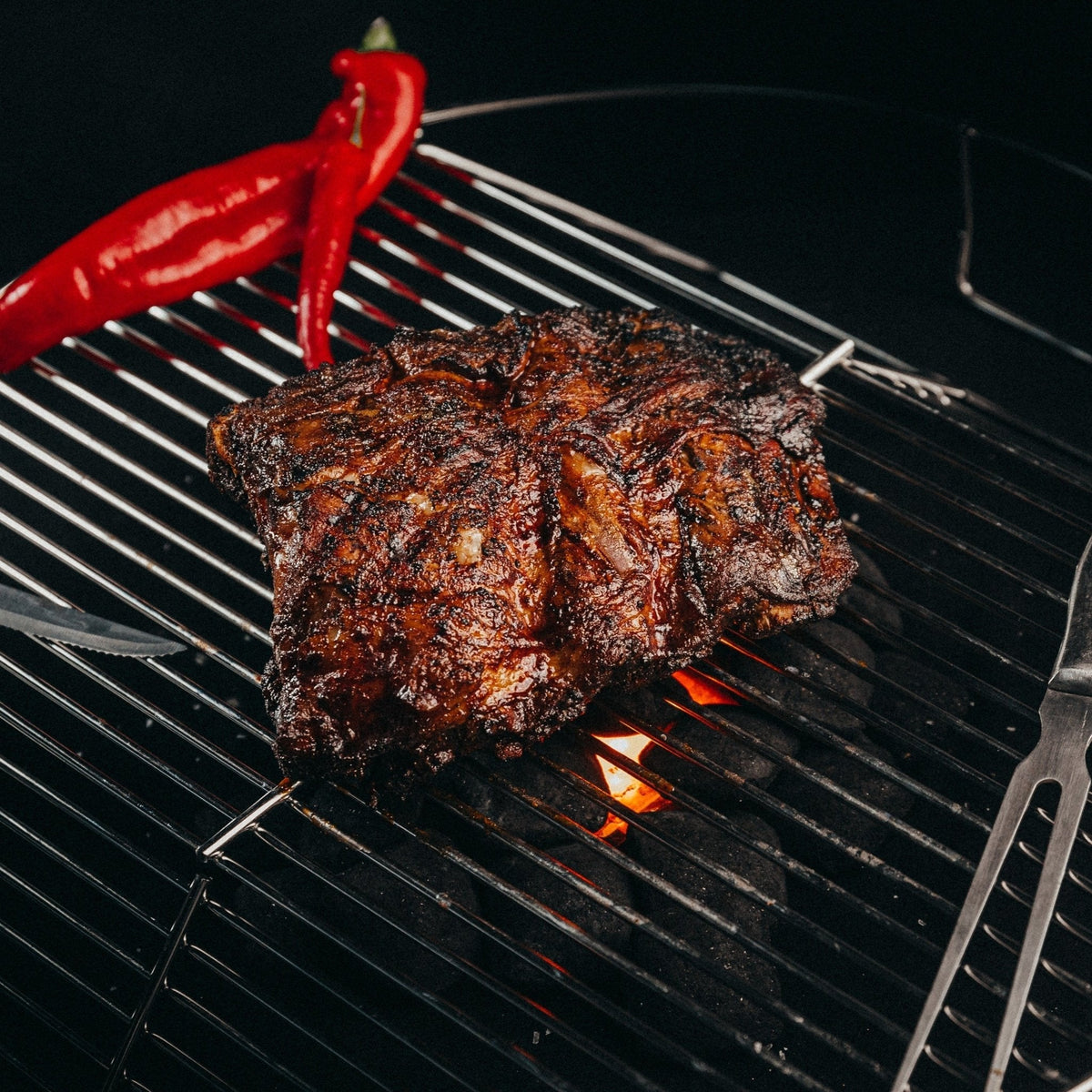 Tykke spareribs i ovn med BBQ marinade