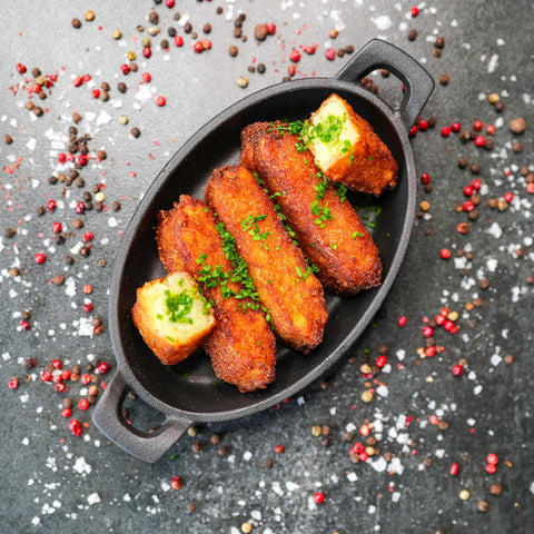 Kartoffel Rösti m. spinat og mozzarella - 2,4 kg