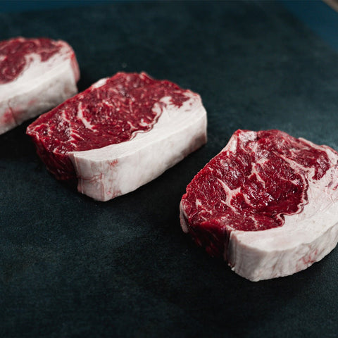 Argentinsk angus striploin steak