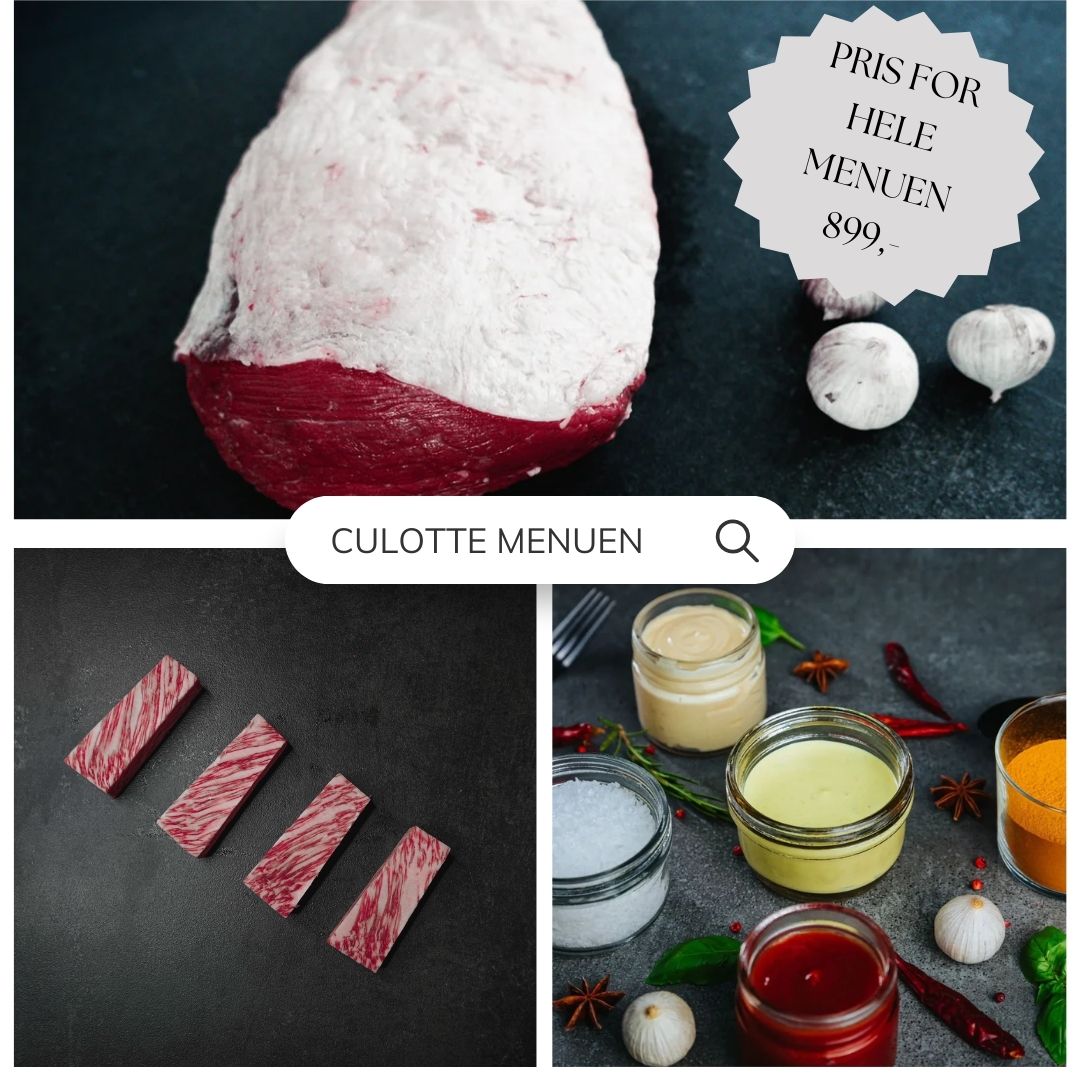 NYTÅRS MENU CULOTTE 4 PERSONER