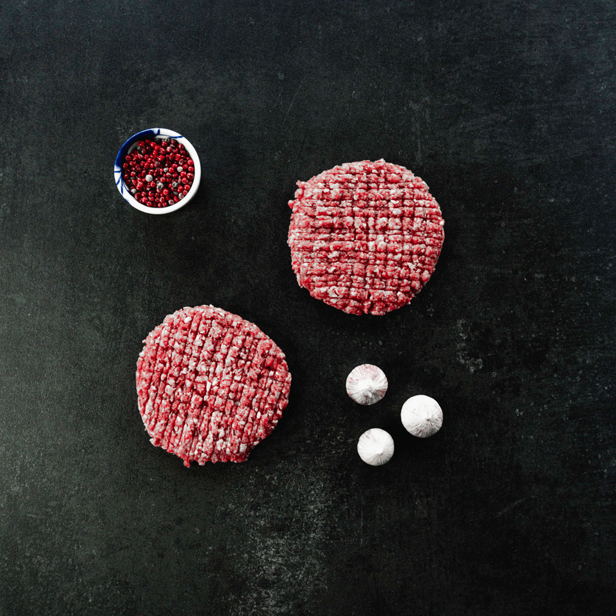 Premium Burger Bøffer 18-20% - 200g