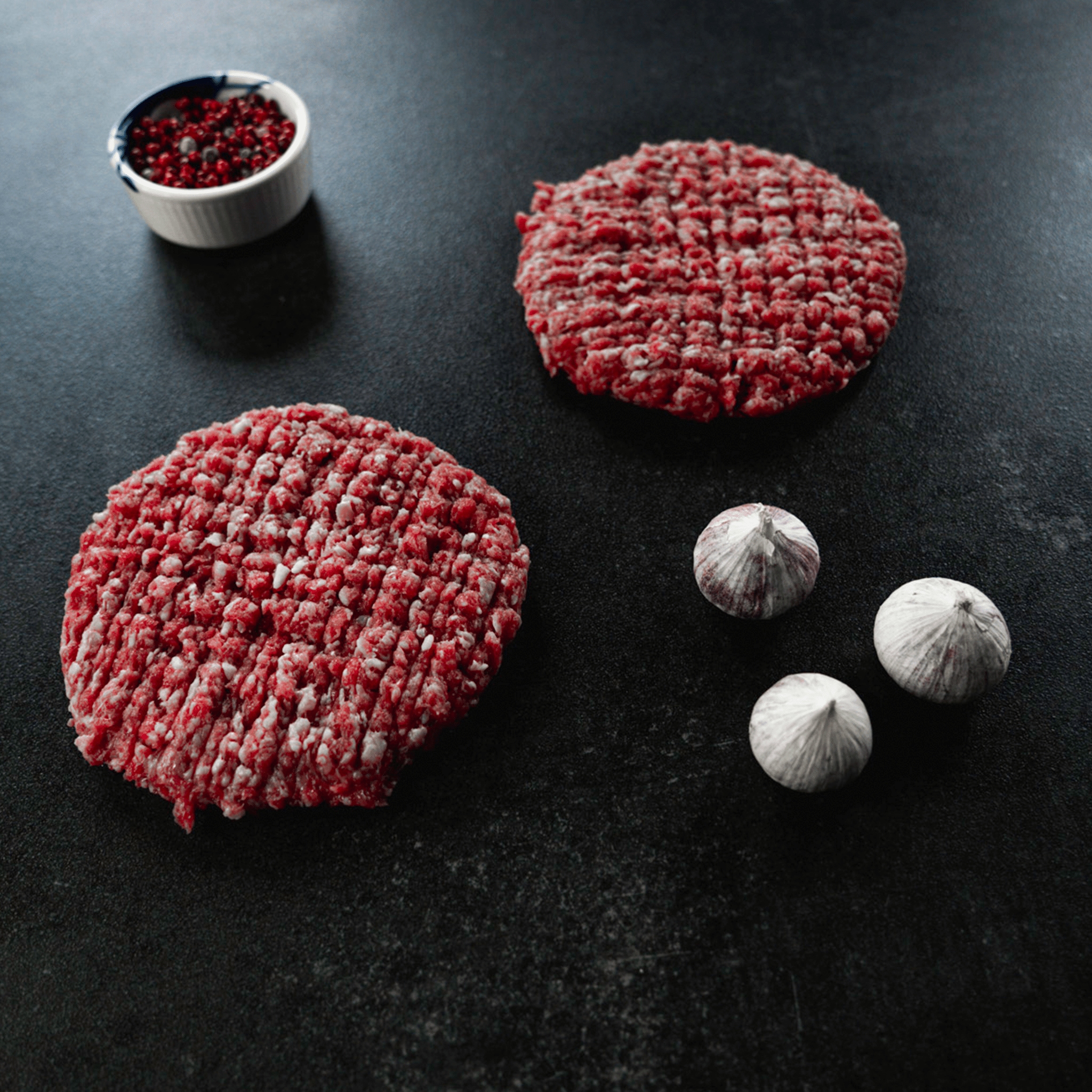 Premium Burger Bøffer 18-20% - 200g